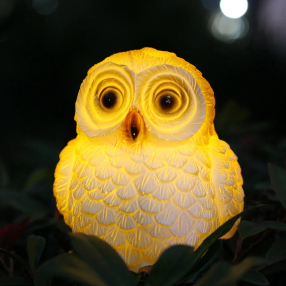 Animal Shaped Solar Outdoor Lights for Garden Décor