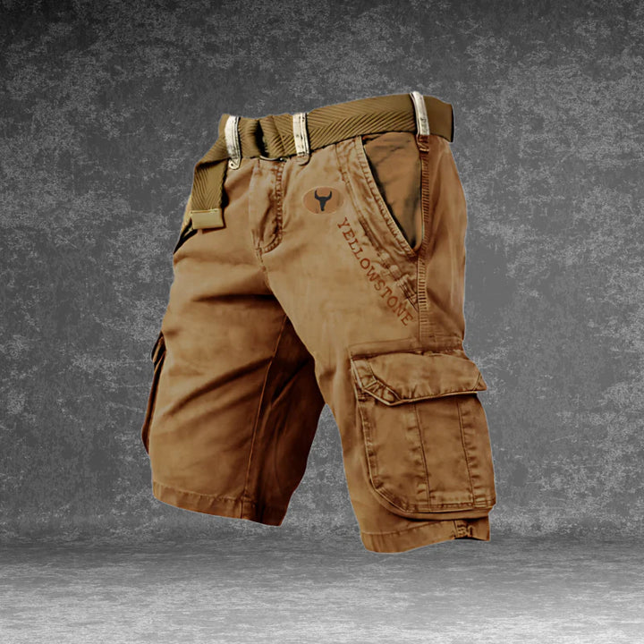Herren Cargoshorts – Kurz, Bequem & Funktional | Praktische Sommerhose mit Taschen für Alltag, Freizeit & Outdoor