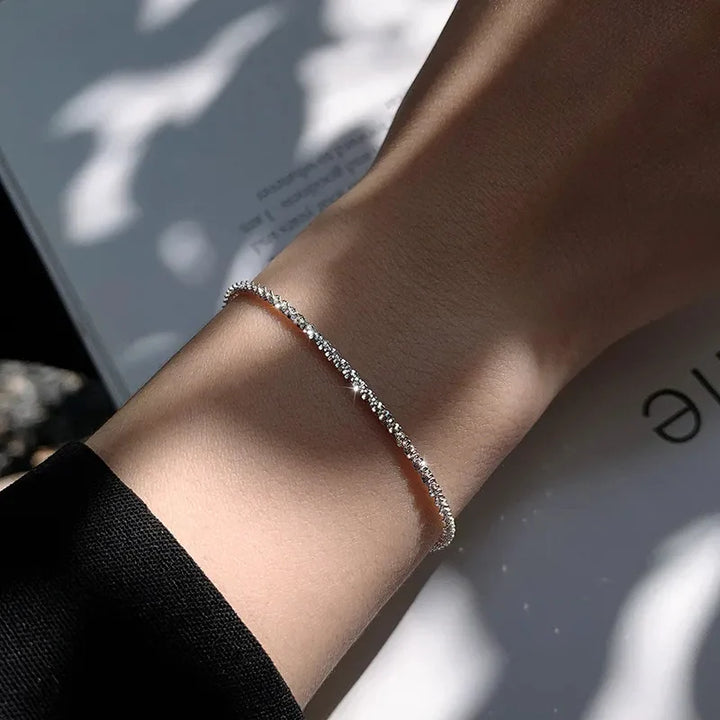 Glänzendes Damenarmband – Elegant, Funkelnd & Zeitlos | Perfekt für festliche Anlässe & den Alltag