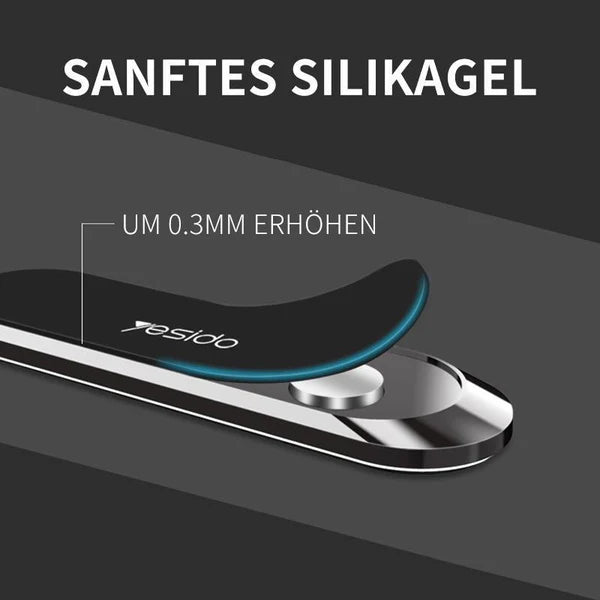 Magnetischer Telefonhalter – Montagefrei, Stark & Vielseitig | Für Auto, Schreibtisch & unterwegs geeignet