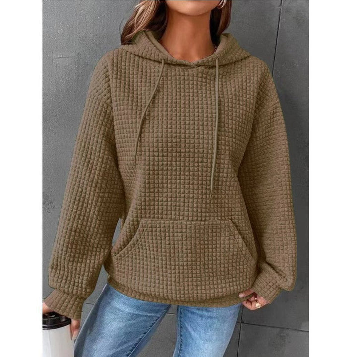 Gesteppter Hoodie Für Damen | Langarm