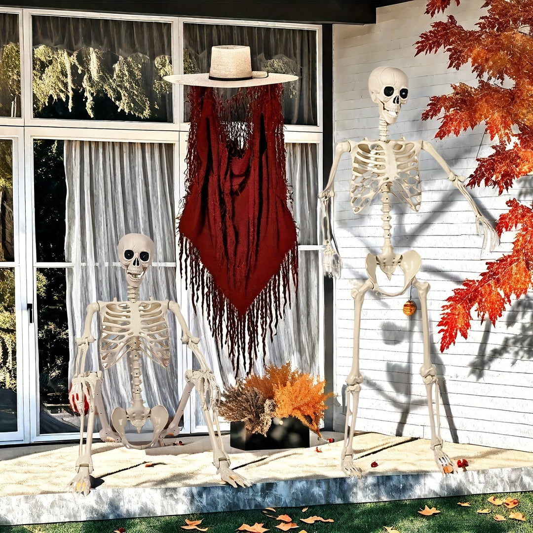 Standing Halloween Skeleton Figure 5.5 ft Garden Decoration