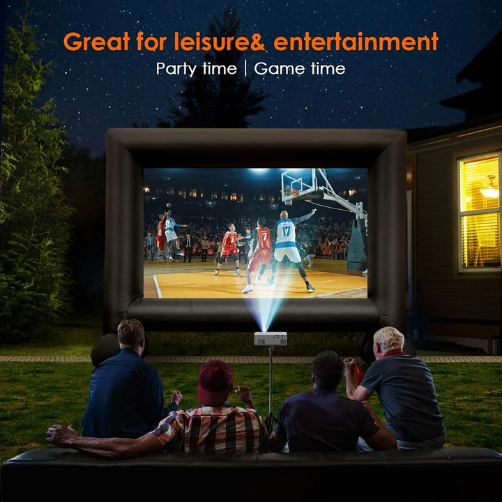 Ultra-Heller Mini Beamer 3000 Lumen – Tragbar, HDTV & USB | Ideal für Heimkino & Outdoor