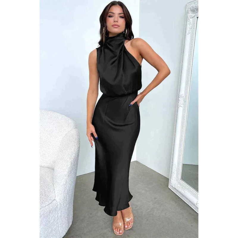 Damen Abendkleid Mit Neckholder | Midi