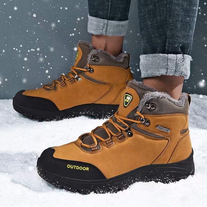 Herren Freizeit-Winterstiefel Zum Schnüren | Outdoor