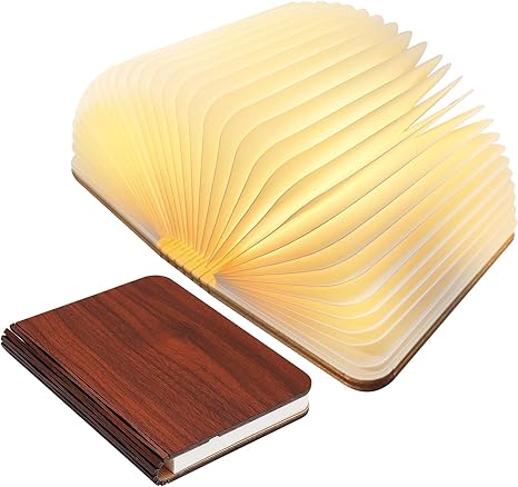 Foldable Book Style LED Ambient Light for Home Décor