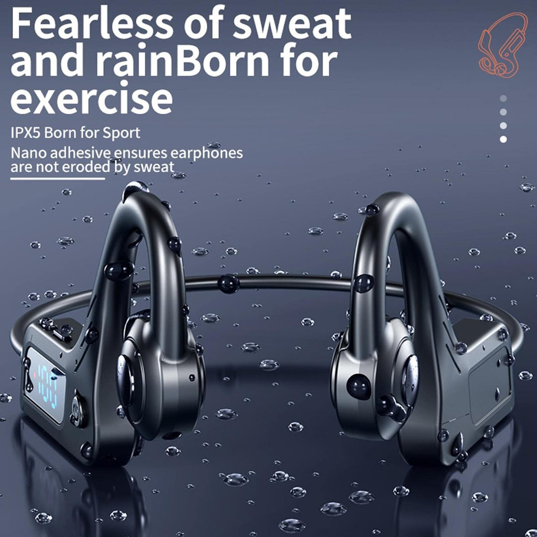 Noise Cancelling Bone Conduction Headphones for Sports