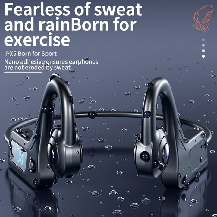 Noise Cancelling Bone Conduction Headphones for Sports