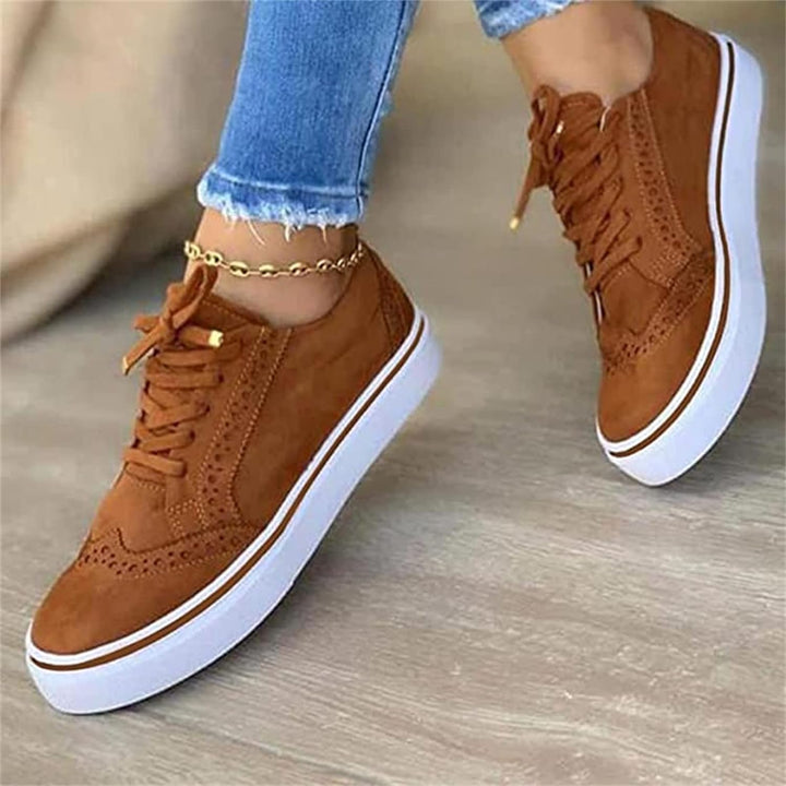 Schnürsenkel Sneaker Für Frauen | Plateau