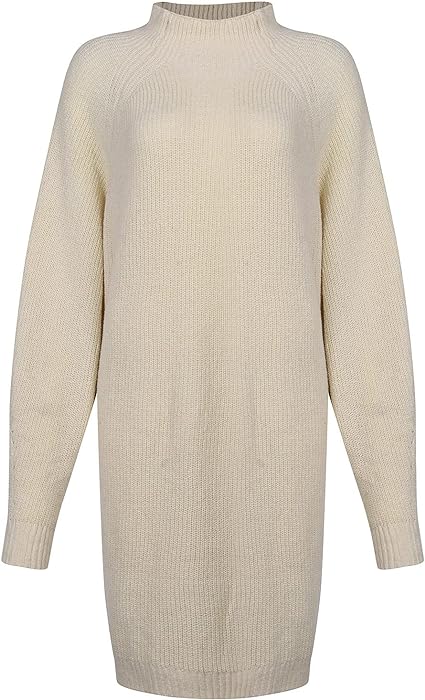 Damen Strickkleid Für Den Winter | Rollkragen