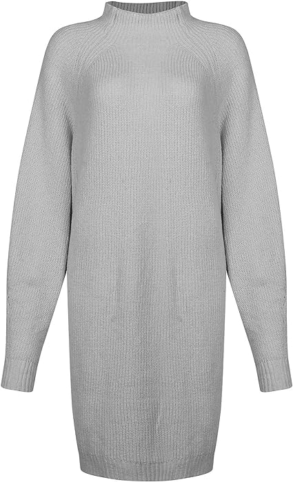 Damen Strickkleid Für Den Winter | Rollkragen