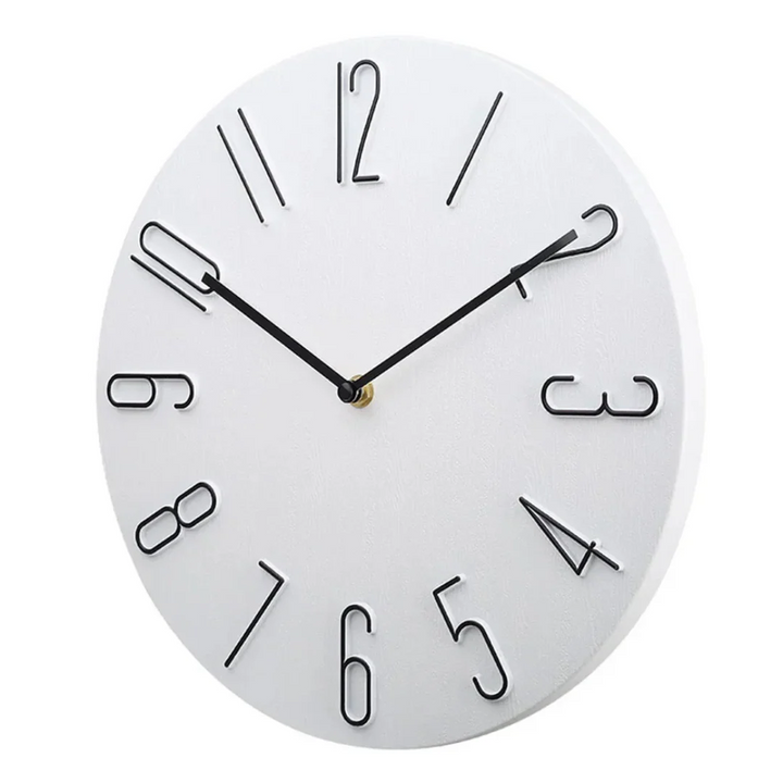 Dekorative Wanduhr – Stilvoll & Farbig für Wohnzimmer, Küche & Büro | Modernes Wohnaccessoire mit leisem Uhrwerk