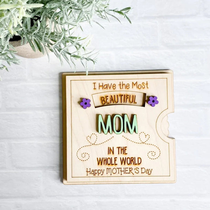 Rotating Sentiment Display Card A Unique Mother's Day Gift for Her