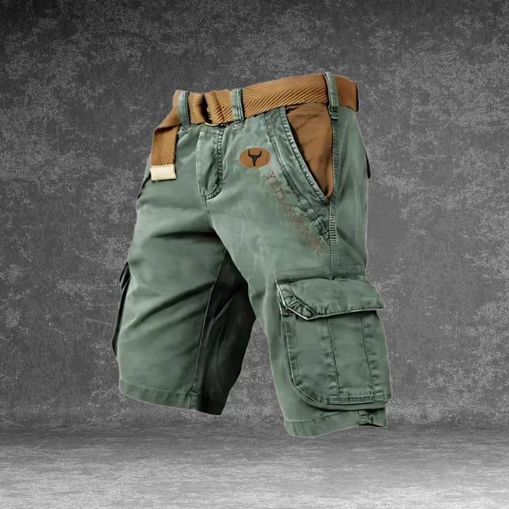 Herren Cargoshorts – Kurz, Bequem & Funktional | Praktische Sommerhose mit Taschen für Alltag, Freizeit & Outdoor