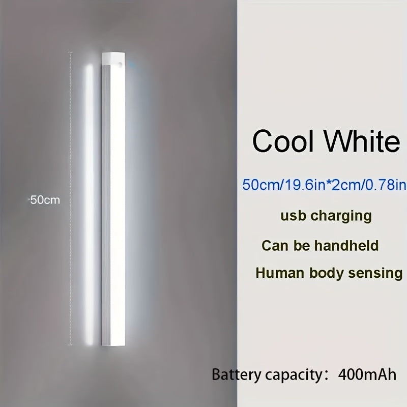 Wireless Motion Sensor LED Light Strip – USB Rechargeable