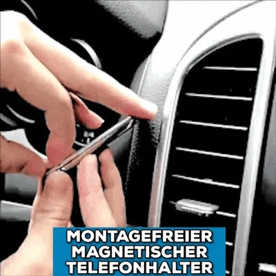 Magnetischer Telefonhalter – Montagefrei, Stark & Vielseitig | Für Auto, Schreibtisch & unterwegs geeignet
