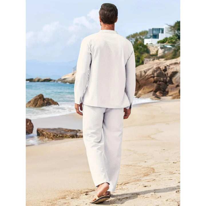 Levi | Zweiteiliges Sommer-set Für Männer | Langarm