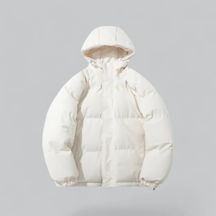 Unisex Winter Daunenjacke Mit Kapuze | Mit Reißverschluss
