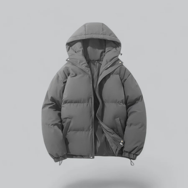 Unisex Winter Daunenjacke Mit Kapuze | Mit Reißverschluss