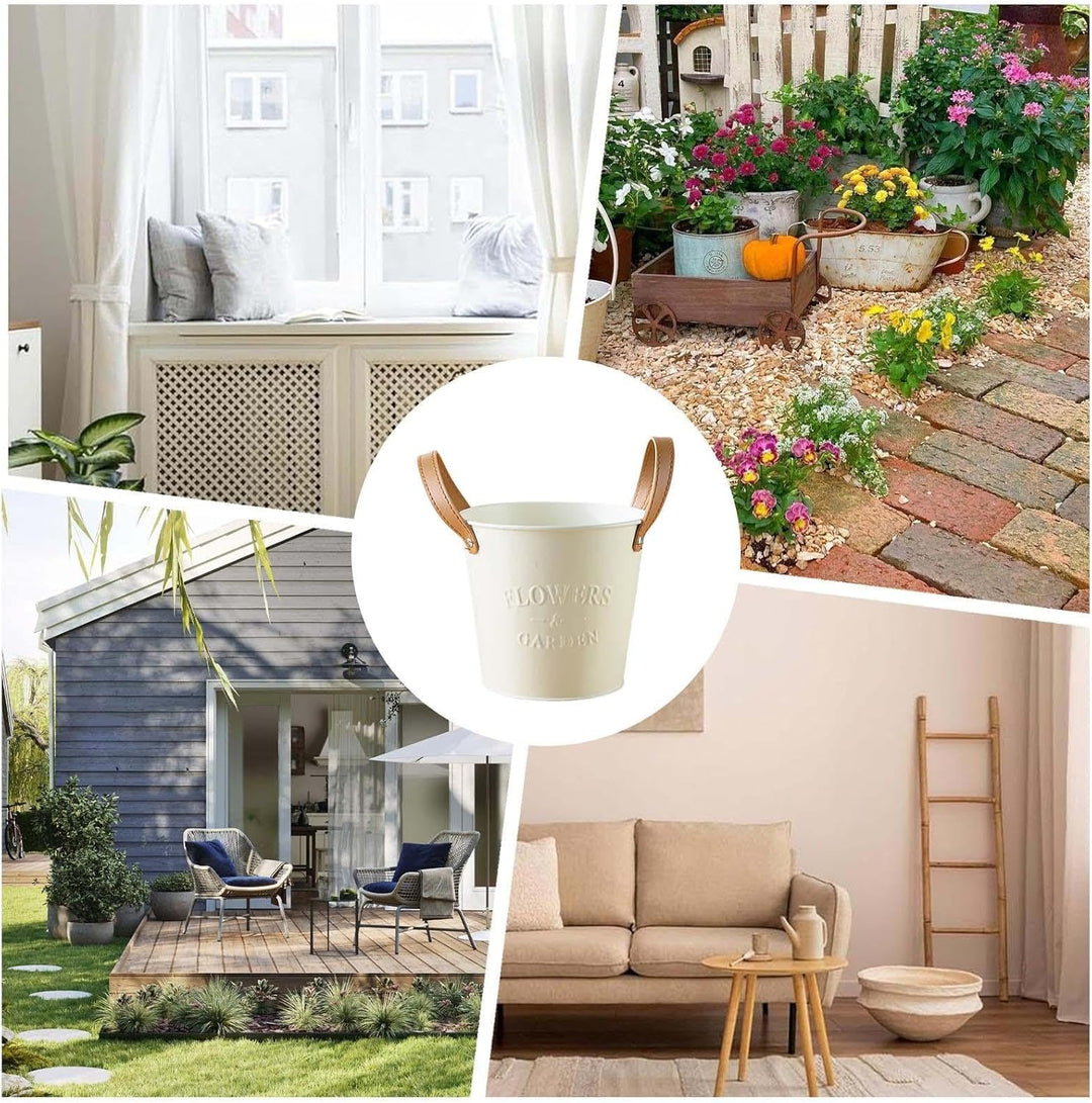 Indoor & Outdoor Plant Pots with Carry Handles