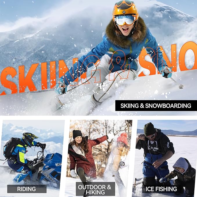 Rechargeable Heated Gloves Three-Level Temperature Control