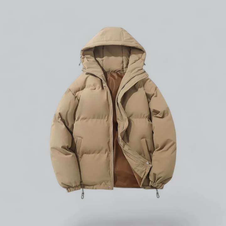 Unisex Winter Daunenjacke Mit Kapuze | Mit Reißverschluss