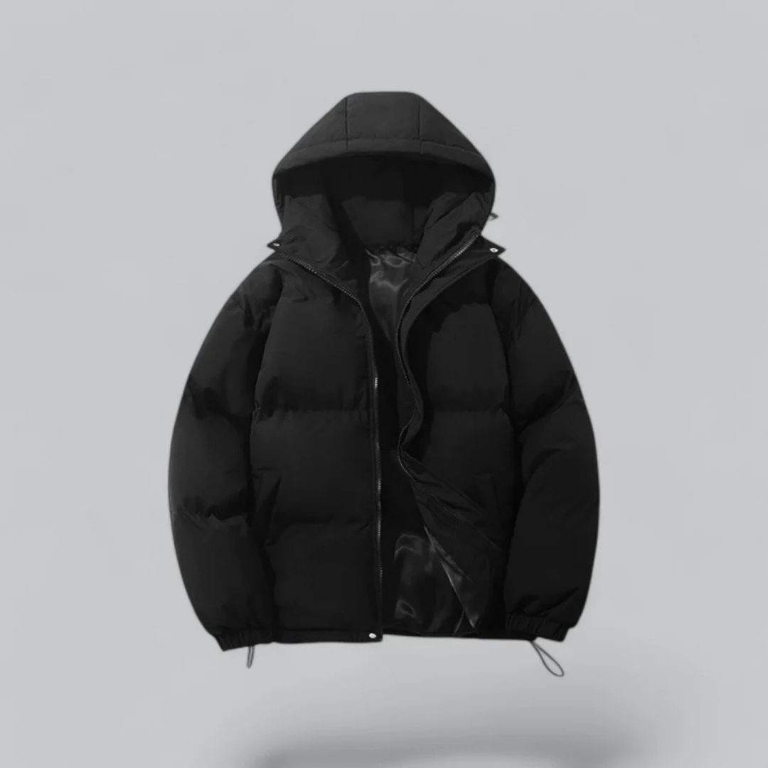 Unisex Winter Daunenjacke Mit Kapuze | Mit Reißverschluss