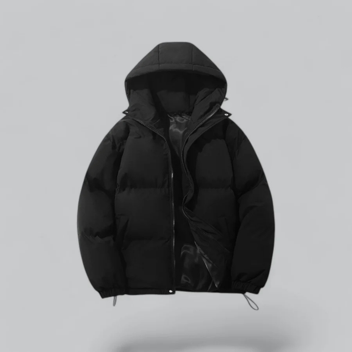Unisex Winter Daunenjacke Mit Kapuze | Mit Reißverschluss