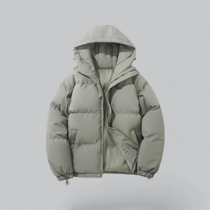 Unisex Winter Daunenjacke Mit Kapuze | Mit Reißverschluss