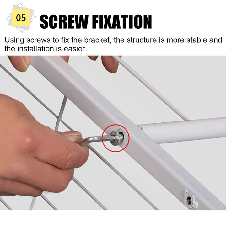 8-Niveau Plantepotte Displayhylde til Indendørs og Udendørs Brug