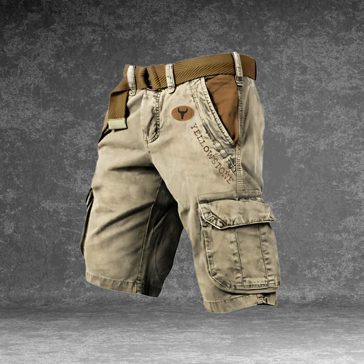 Herren Cargoshorts – Kurz, Bequem & Funktional | Praktische Sommerhose mit Taschen für Alltag, Freizeit & Outdoor