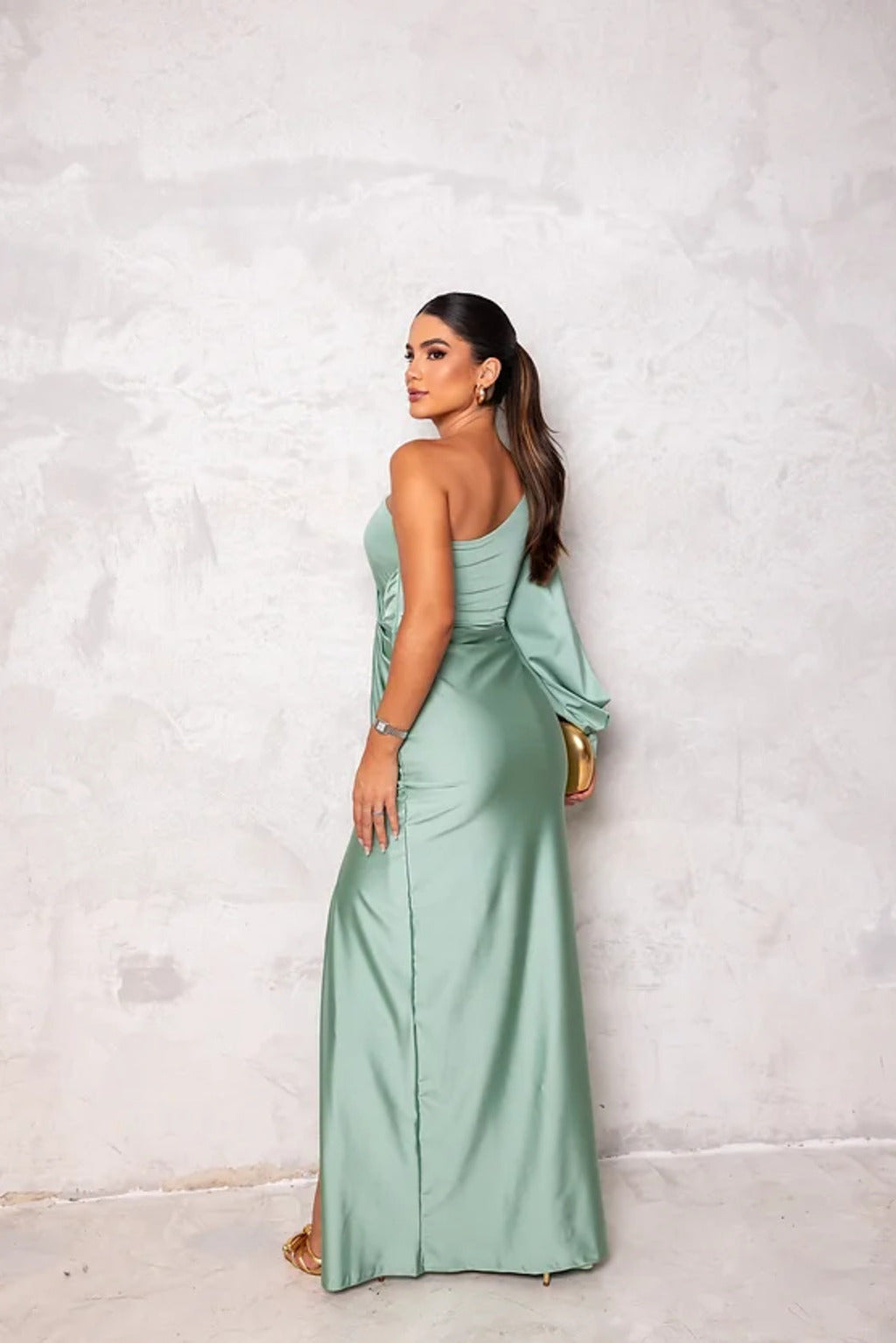 Abendkleid Für Damen | One-Shoulder