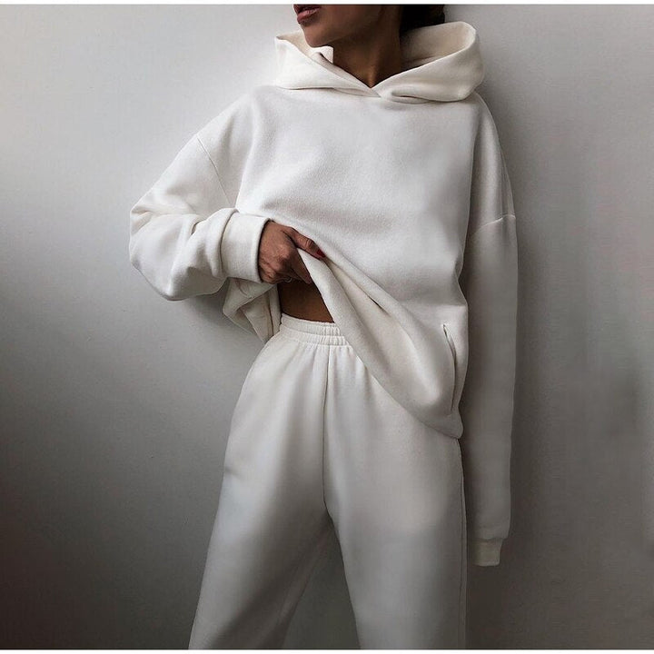 Stilvolles Jogging Set Für Damen | Mit Kapuze