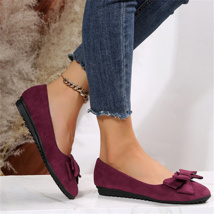 Leona | Bequeme Flache Schuhe Für Frauen | Runde Zehe