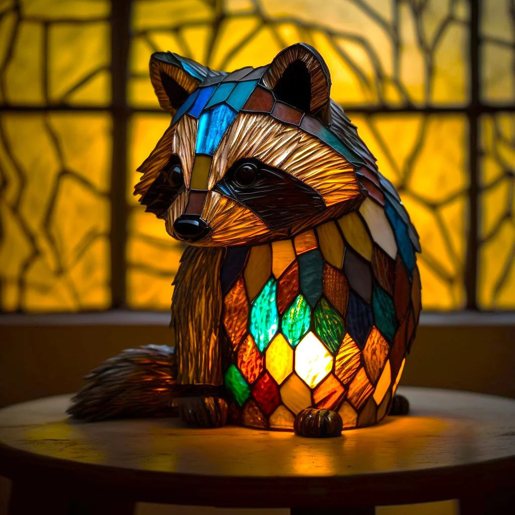 Illustrated Animal Figure Ambient Glow Designer Accent Lamp
