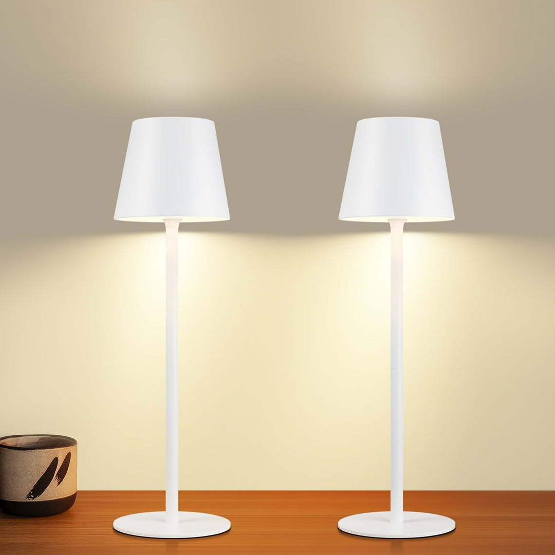 Touch Activated Rechargeable LED Table Lamp for Bedside Use
