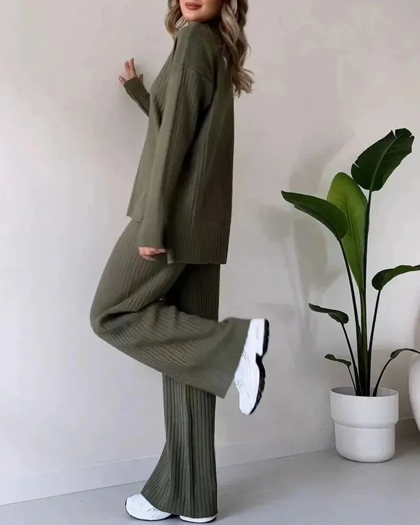 Strick-Zweiteiler-Set Für Damen | Winter