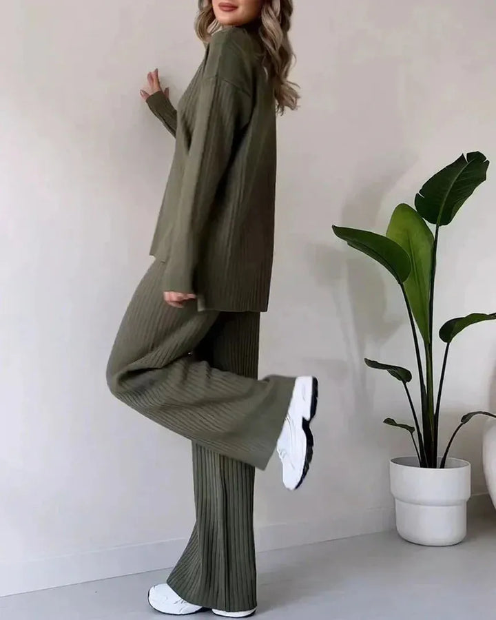 Strick-Zweiteiler-Set Für Damen | Winter