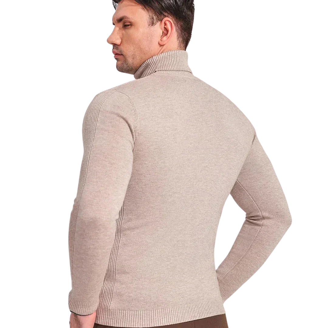 Klassischer Rollkragenpullover Für Herren | Winter