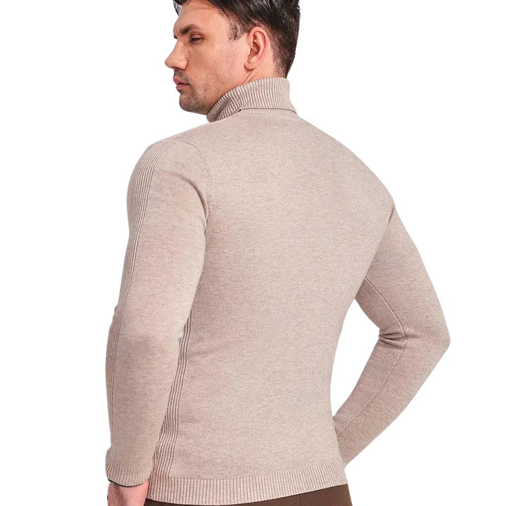 Klassischer Rollkragenpullover Für Herren | Winter