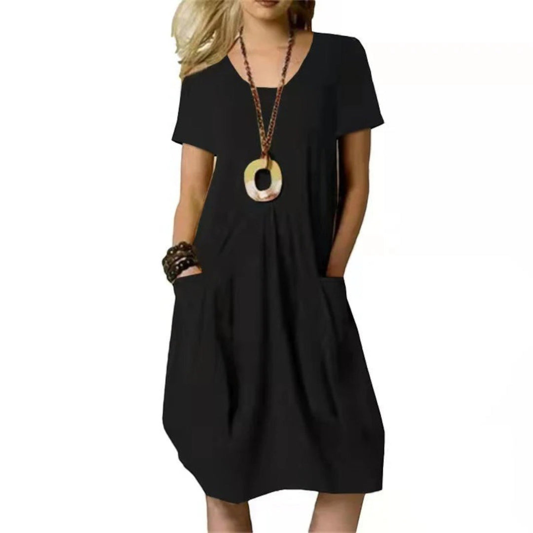 Manon | Lässiges Sommerkleid Mit Taschen Für Damen