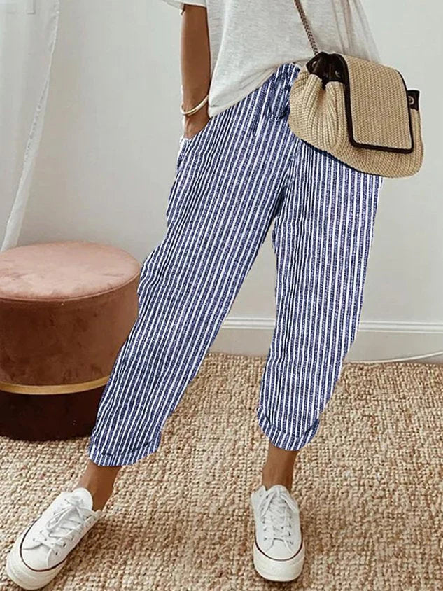 Anti-Sweat Luxe Leinenhose – Atmungsaktiv & Elegant für warme Tage | Leichte Herrenhose