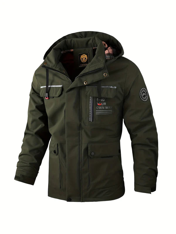 Outdoor-Übergangsjacke für Herren | Atmungsaktiv & Wetterfest