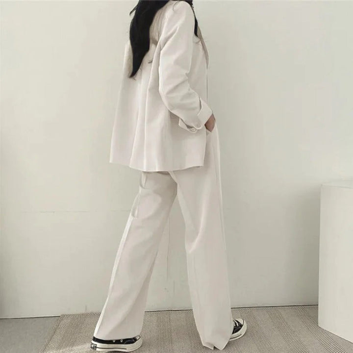 Amandine | Lässiges Blazer-set In Übergröße Für Damen