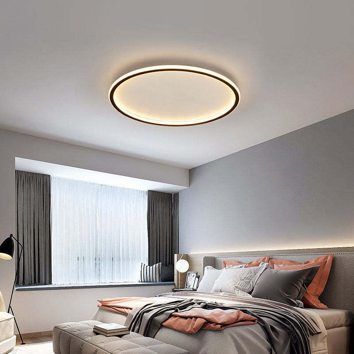 Round LED Ceiling Light Low Profile Dimmable Design