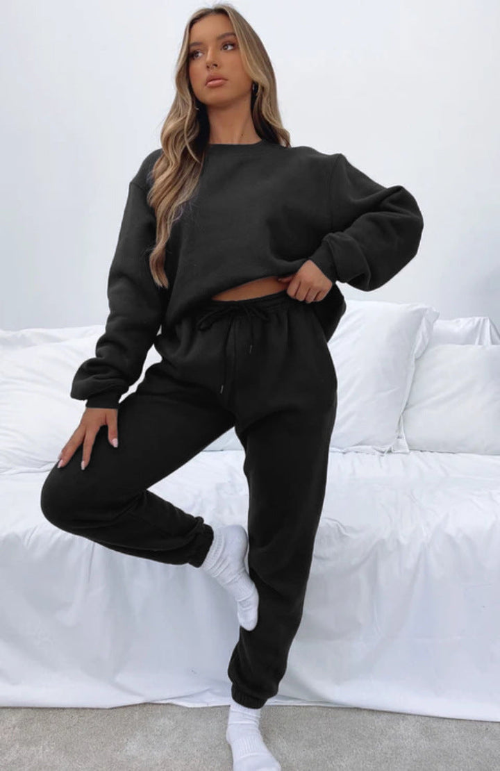 Damen Sweatshirt Mit Hose | Trainingsanzug