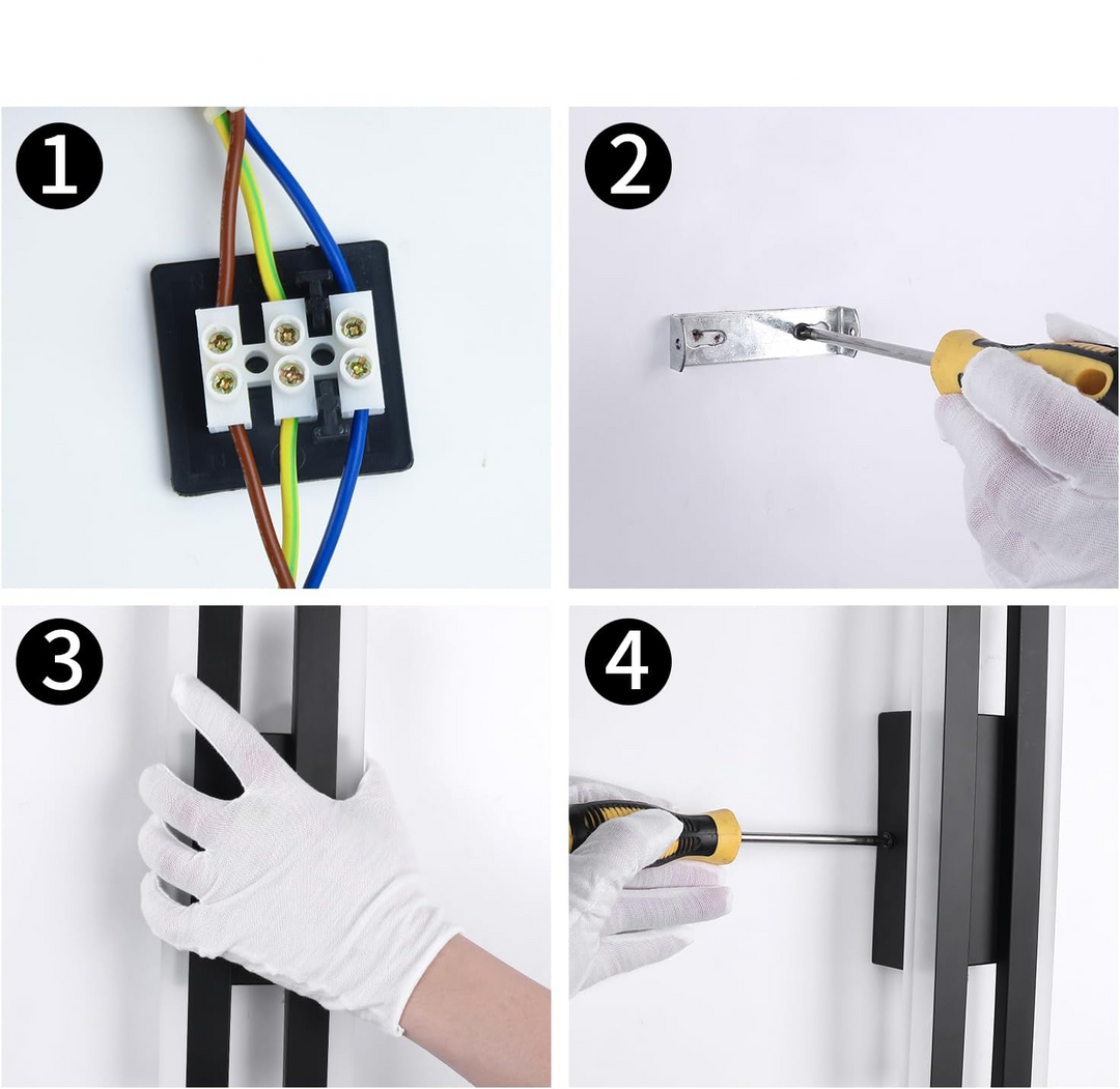 Indoor LED Wall Light Slim Contemporary Wall Fixture