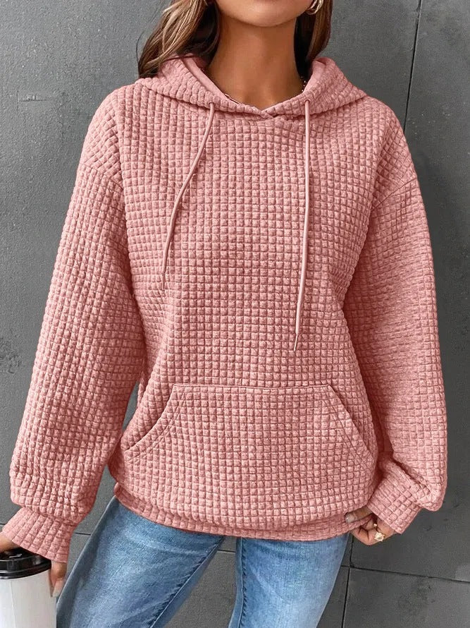 Gesteppter Hoodie Für Damen | Langarm