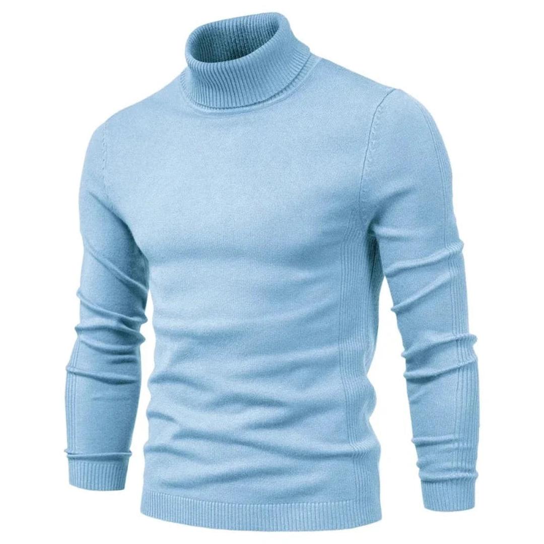 Klassischer Rollkragenpullover Für Herren | Winter
