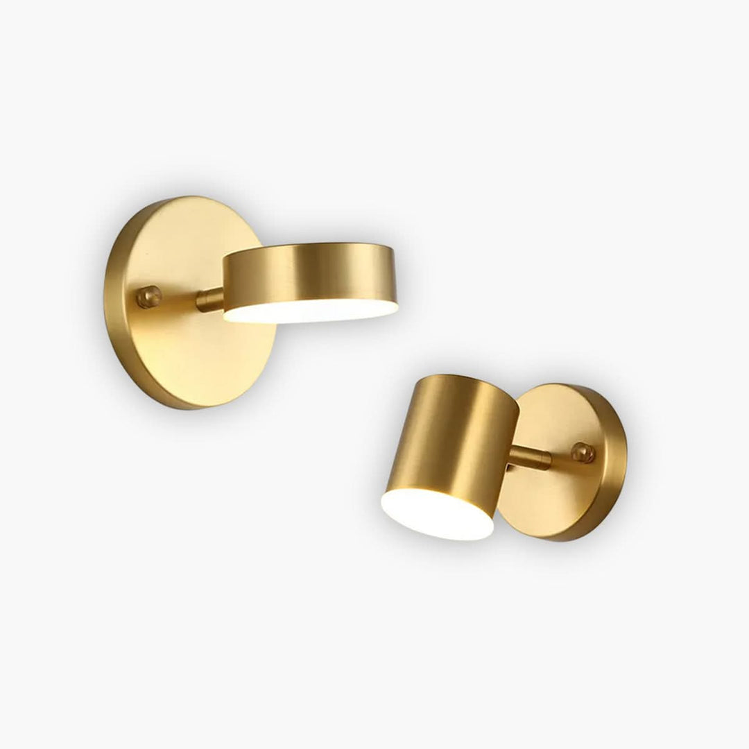 Modern Nordic Sleek Wall Lamp Pair 8W Warm LED